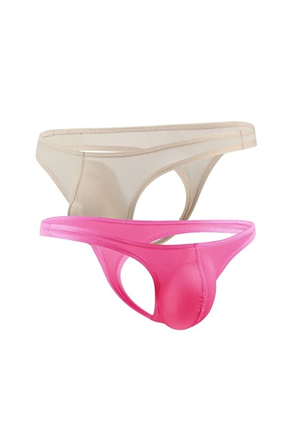 VemeFufu Homme String Jockstrap Taille Unique Couleur Blanc NeiKu-Bingsi-Bai 