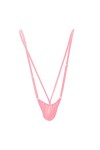Homme String Maillot de Bain Tenue Hommes Rose