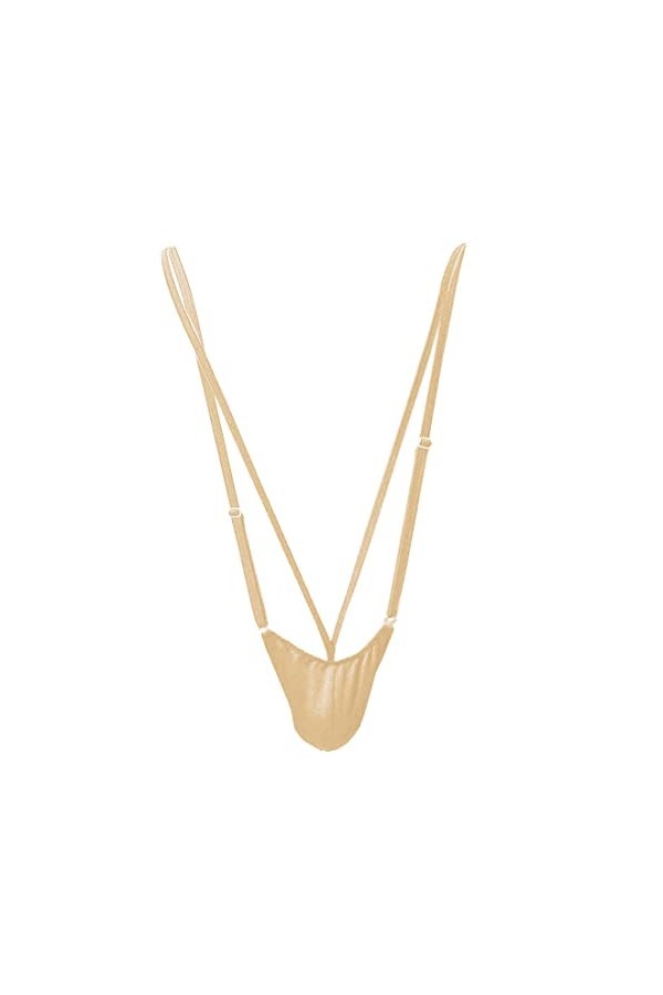 Homme String Maillot de Bain Tenue Hommes Rose