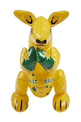 Inflatable Kangaroo, with Australia Print