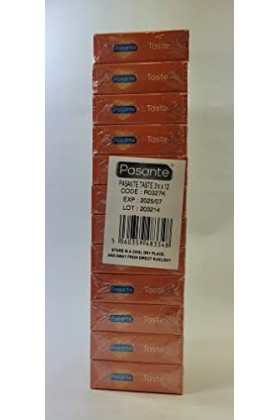 Pasante Taste/Flavours - 36 12x3 préservatifs parfumés