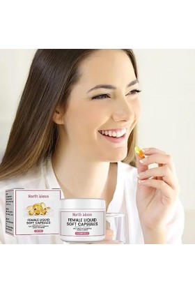 Moukkey Serrage privées,Anti-Itch Detoxs Capsules Molles Liquides Féminines Amincissantes | Serrage Vaginal Soft Gel Réductio