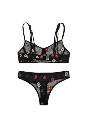 DUHGBNE Xingxxxxxxxxxxxxxxxxxxxxxxxxxxxx Lingerie de qualité supérieure, Noir , M
