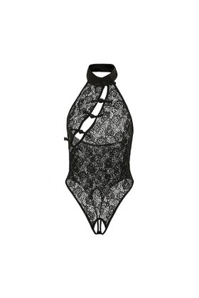 YOMORIO Ensemble de lingerie sexy Cheongsam pour femme - Ensemble sexy avec bouton vintage - Sous-vêtements en dentelle - Lic