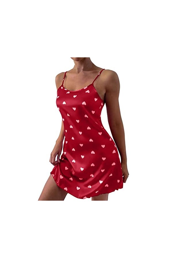 Costume Sexy Adulte Lingerie de nuit Sexy Sling Love pour femmes Lingerie Moutarde