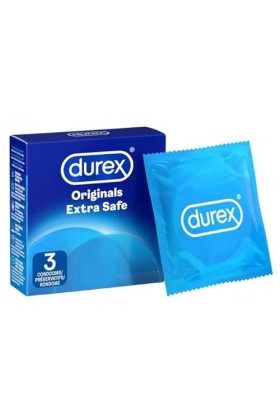 Durex Boîte de 3 Préservatifs Topsafe Extra Lubrifiés