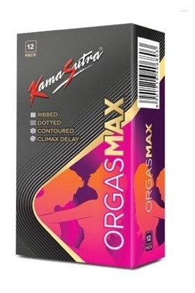 Kama Sutra Orgasmax 12S Préservatifs 4 en 1