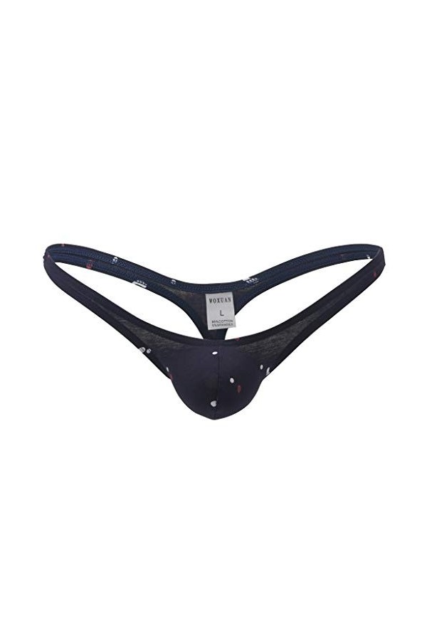 hehiy sous-vêtements Sexy Hommes Étendue Jockstrap G-String Micro Thong Slip sous-vêtements String Sexy Underpants Erotique C