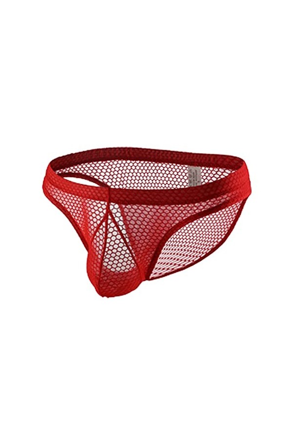 hehiy sous-vêtements Érotiques pour Hommes Culottes Boxer Slips Malles Culotte Érotique Basse pour Homme en Soie String Boxer