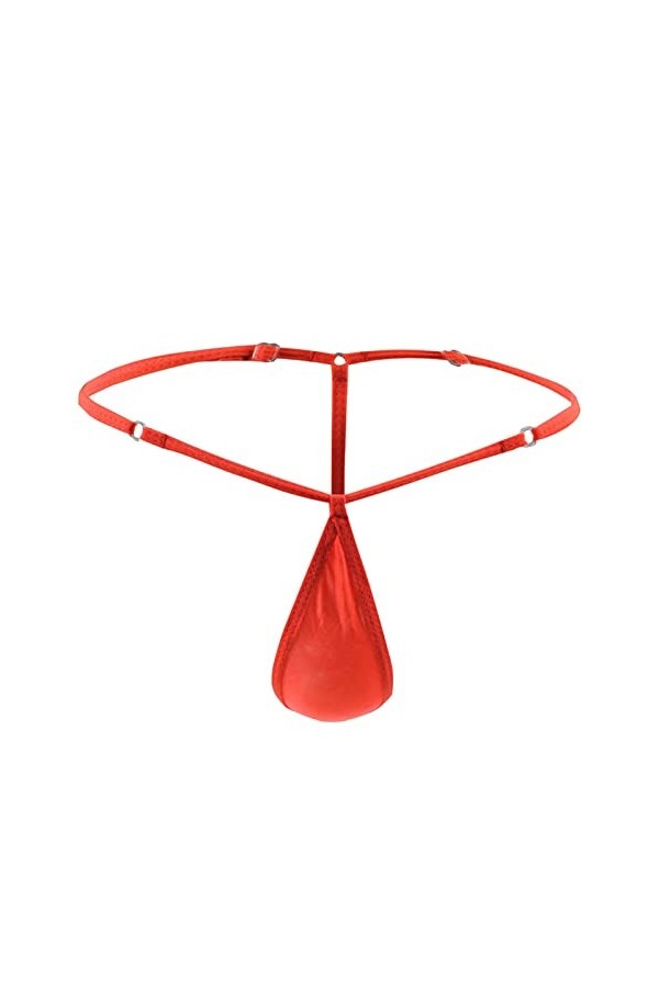 hehiy sous-vêtements Sexy Hommes Étendue Jockstrap G-String T-Back Micro Thong Slip sous-vêtements String Sexy Underpants Ero