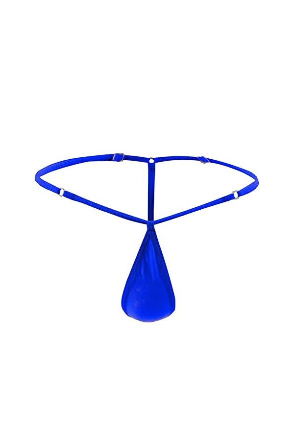 String Sexy C String G Dentelle Slip Tanga Hommes sous-vêtements Érotiques Ouvert Sur Le Frontal Hommes Chaud Taille Basse Él