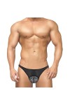 String Sexy C String G Dentelle Slip Tanga Hommes sous-vêtements Érotiques Ouvert Sur Le Frontal Hommes Chaud Taille Basse Él