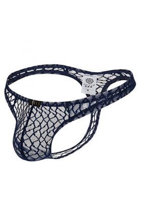 hehiy Culottes pour Hommes Sexy Grande Taille Dentelle Respirante Creuse Lingerie Sexy Gay Sissy sous-vêtements Érotiques Mod