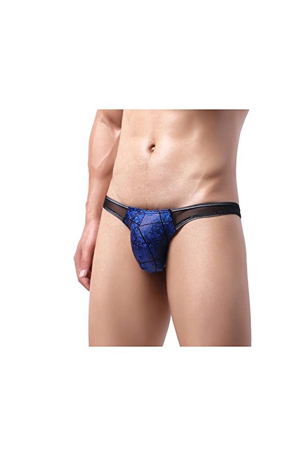hehiy Homme sous-vêtement Sexy Erotique Boxer Ouvert avec Poche Bombée Culotte Sexy Slip Sexy pour Homme sous-vêtements Éroti