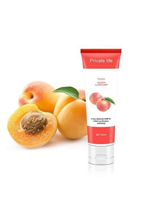 Lubrifiant intime à saveur de fruit Lubrifiant à base deau Lubrifiant léger et soyeux, ingrédients naturels Lubrifiant sexue