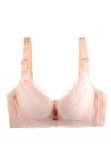 HANXIULIN Soutien-gorge profond en U pour femme, en coton, sans rembourrage, semi-rembourré, offre un excellent maintien, bus