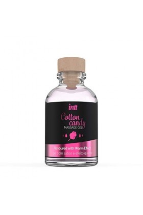 INTT Gel de Massage Chauffant Cotton Candy