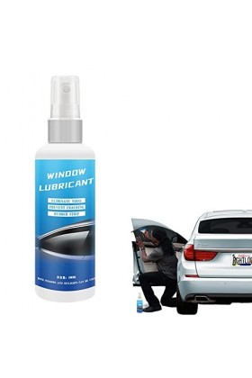 Spray lubrifiant au silicone 100 ml, solution dadoucissement du caoutchouc, lubrifiant pour bande de porte, spray déliminat