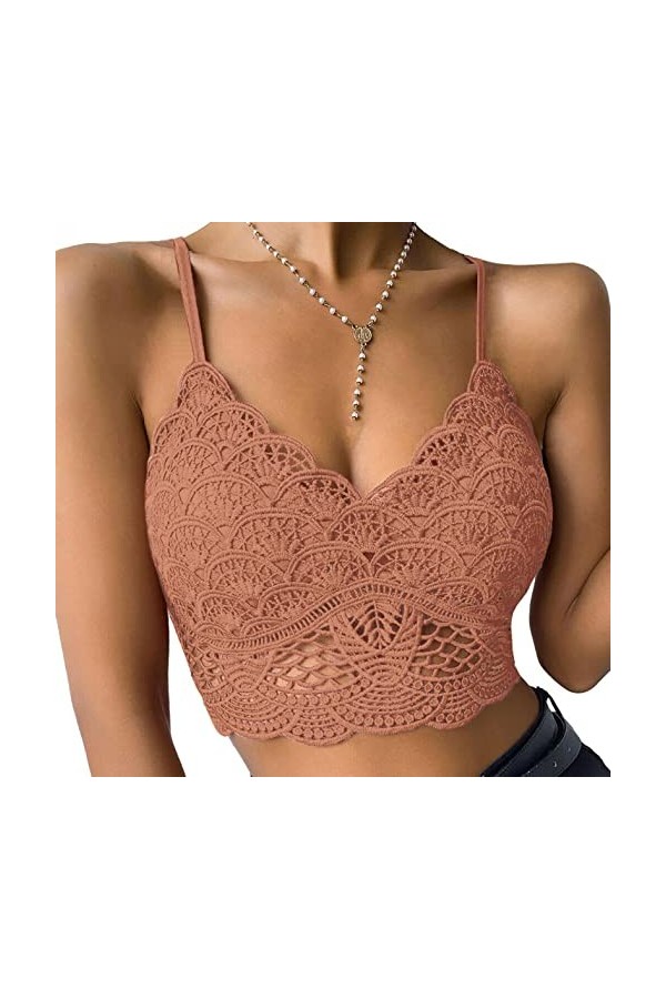 Soutiengorge classique BHS en dentelle sans armatures Soutiengorge rembourré pushup Bustier Soutiengorge de sport confortable