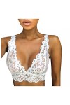 Soutiengorge classique BHS en dentelle sans armatures Soutiengorge rembourré pushup Bustier Soutiengorge de sport confortable