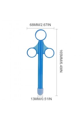 2 pièces Lube Tube Seringues,Lubrifiant Applicateur,Réutilisable Lubrifiant Seringue,avec anneau de traction et prise pour le