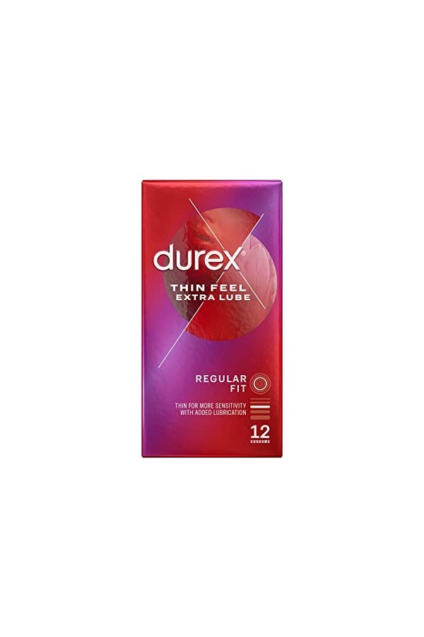 Durex Lot de 12 préservatifs Elite