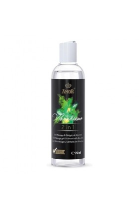 Vibratissimo 2-in-1 Play Gel 250 ml I Gel damour & lubrifiant avec Aloe Vera I Gel lubrifiant à base deau I Lubricant Gel c