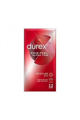 Durex Lot de 12 préservatifs fins