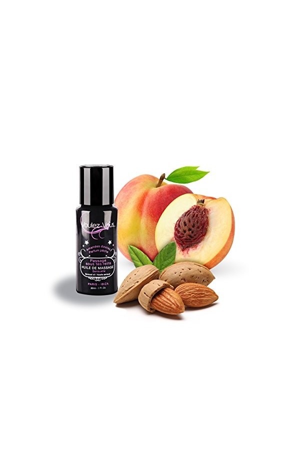 Voulez-Vous… - Huile de Massage Sensuelle Amande & Pêche - 30ml