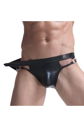 hehiy String Sexy C String G Dentelle Slip Tanga Hommes sous-vêtements Érotiques Ouvert sur Le Frontal Hommes Chaud Taille Ba