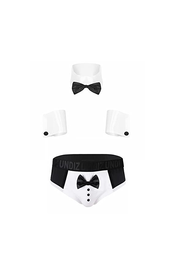 Alvivi Sexy-Homme Sissy-String De Sailor Boxer Sexy Cosplay Marine Uniforme Costume Tenues Lingerie Érotique Vêtement De Nuit