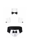Alvivi Sexy-Homme Sissy-String De Sailor Boxer Sexy Cosplay Marine Uniforme Costume Tenues Lingerie Érotique Vêtement De Nuit