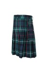 Kilt - Jupe écossaise pour homme - Couleur unie - Tartan - Style classique - Style rétro - Mode écossaise - Style traditionne