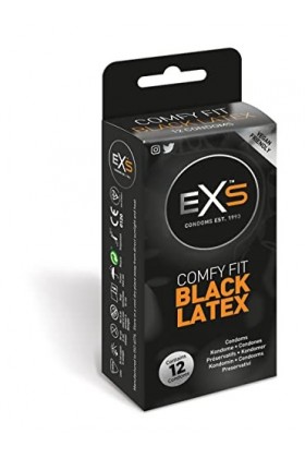 EXS Black Fantasy préservatifs, 12&nbsp;pièces