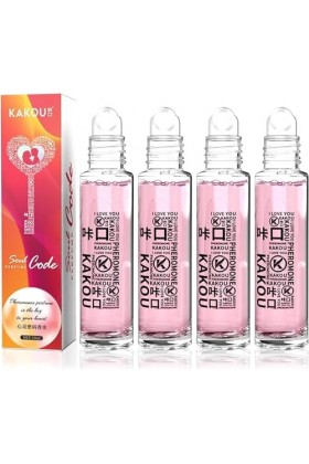 4Pcs Rollerball Parfum pour Hommes et Femmes Phéromone Parfum pour Romance feromone Parfum pour Femmes Érotique Intime Parten