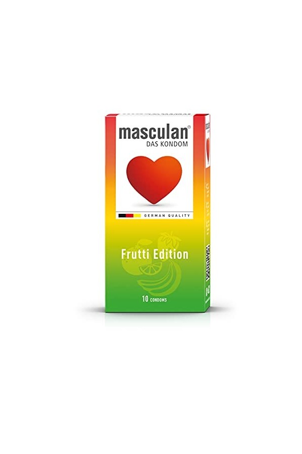 Masculan - 4107050000 - 10 preservatifs Masculan au gout de fruits