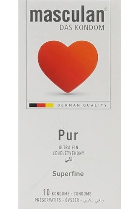 MASCULAN Préservatifs Pur 10 Condoms