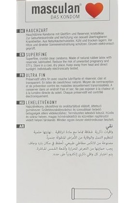 MASCULAN Préservatifs Pur 10 Condoms