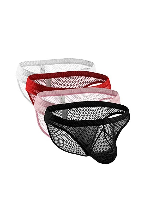 hehiy Culotte Sexy String pour Homme à Séchage Rapide sous-vêtements Érotiques pour Hommes sous-vêtement Sexy Erotique Boxer