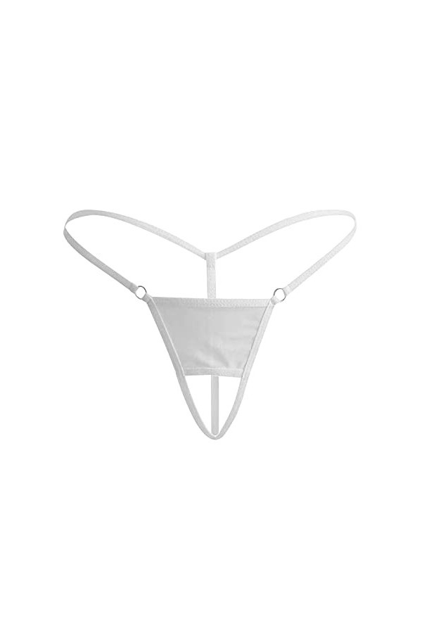 hehiy Hommes Sexy Bodysuit Thong Butler Costume sous-vêtements Lingerie Erotique Panties Briefs Underwear sous-vêtements Érot
