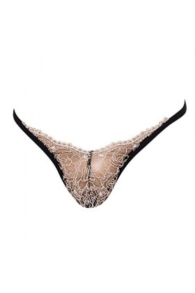 UnoSheng Lingerie sexy pour homme - Lingerie sexy pour homme - Dentelle creuse - Sous-vêtements sexy - Sous-vêtements pour ho