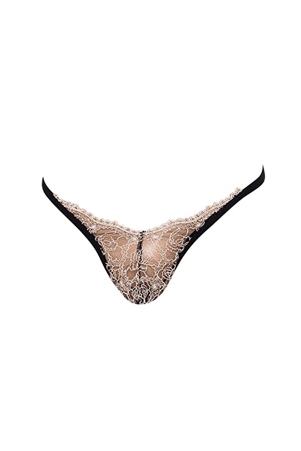 UnoSheng Lingerie sexy pour homme - Lingerie sexy pour homme - Dentelle creuse - Sous-vêtements sexy - Sous-vêtements pour ho