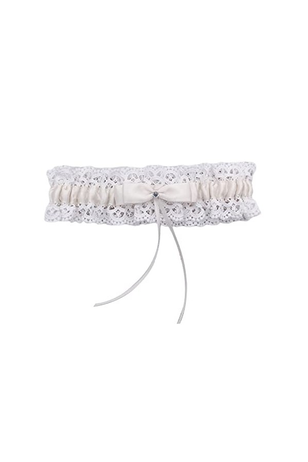 WuLi77 Jarretière Mariée en Dentelle Ceinture Extensible Jarretelles Mariage Cadeau Jarretelles Mariée pour Femmes Accessoire