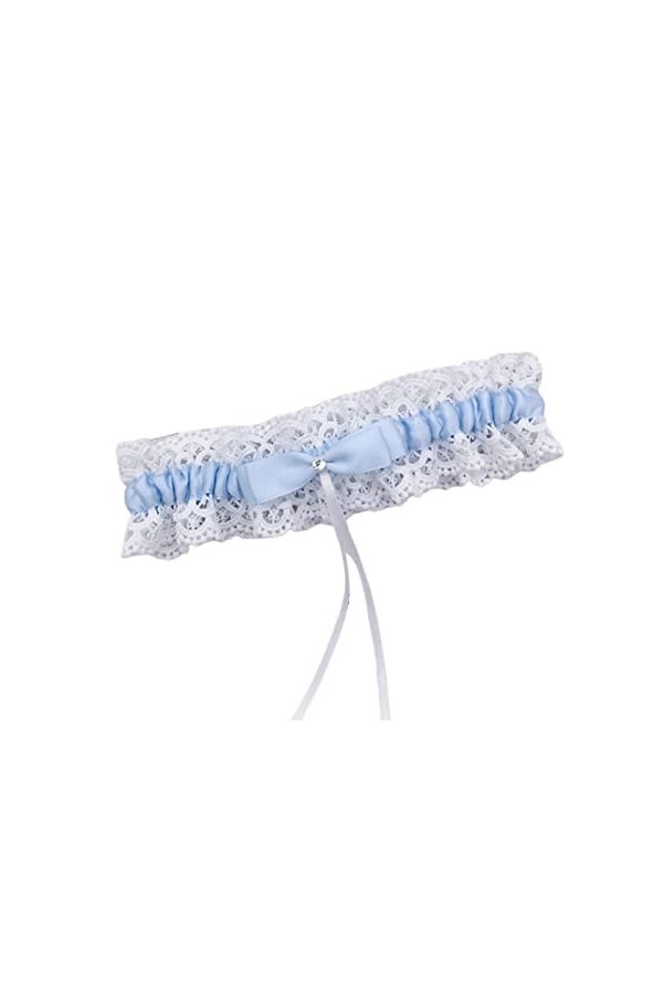 WuLi77 Jarretière Mariée en Dentelle Ceinture Extensible Jarretelles Mariage Cadeau Jarretelles Mariée pour Femmes Accessoire