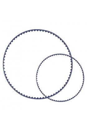 KONIEEJN Paquet 2 Petites Grandes Courroies Remplacement pour Nettoyeur Piscine Pièce Déquipement Piscine pour Zodiac 9-100-