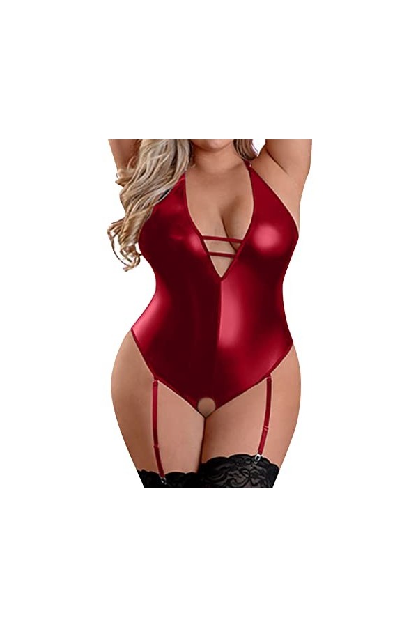 Robe Sexy Sexy Grandes Nuisette Excitante Fantaisie Culottes Fine Ronde Nuisette Sexy Femme Sensuelle Dessous Femme Érotique 