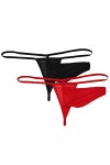 VemeFufu Hommes String G String Slip Tanga Hommes Éléphant Tronc Sexy Sous-vêtements Hommes Chaud Taille Basse Élastique Mank