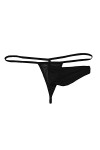 VemeFufu Hommes String G String Slip Tanga Hommes Éléphant Tronc Sexy Sous-vêtements Hommes Chaud Taille Basse Élastique Mank