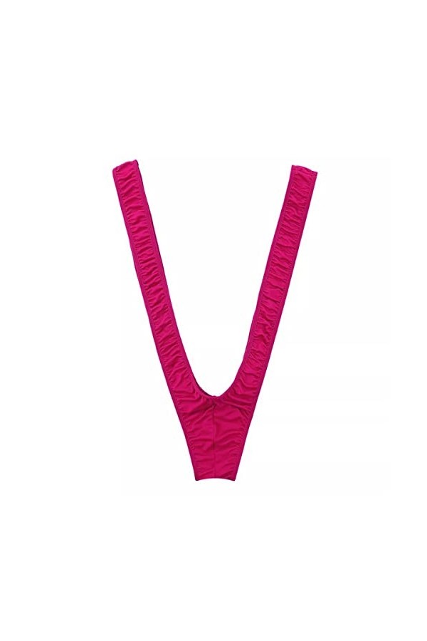 String Mankini pour Homme Taille Unique Couleur Vert + Rouge A.LV+A.Hong 