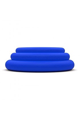 Iron-Story Ensemble danneaux en Silicone Confortable et sûr, 3 pcs, pour Hommes retardés